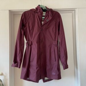 REI Women’s Long Raincoat